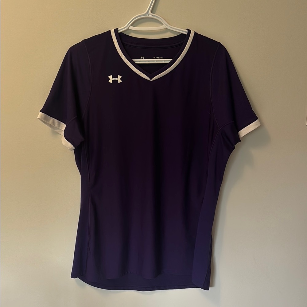 Under Armour Dark Purple Sports Tee